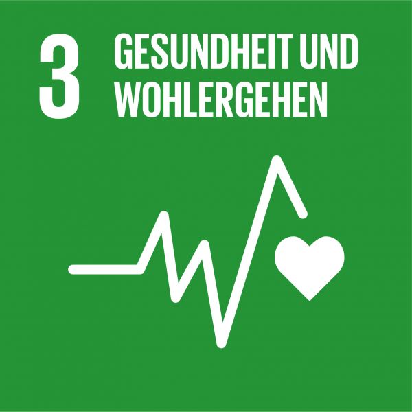 SDG-Logo 3 Gesundheit und Wohlergehen