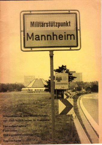 Militärstützpunkt Mannheim Titelseite